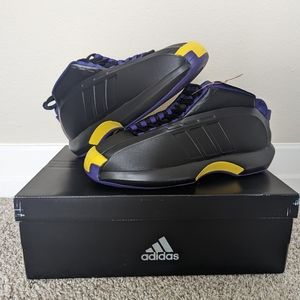 Adidas Crazy 1 Size 11 Men's Black/Purple/Gold